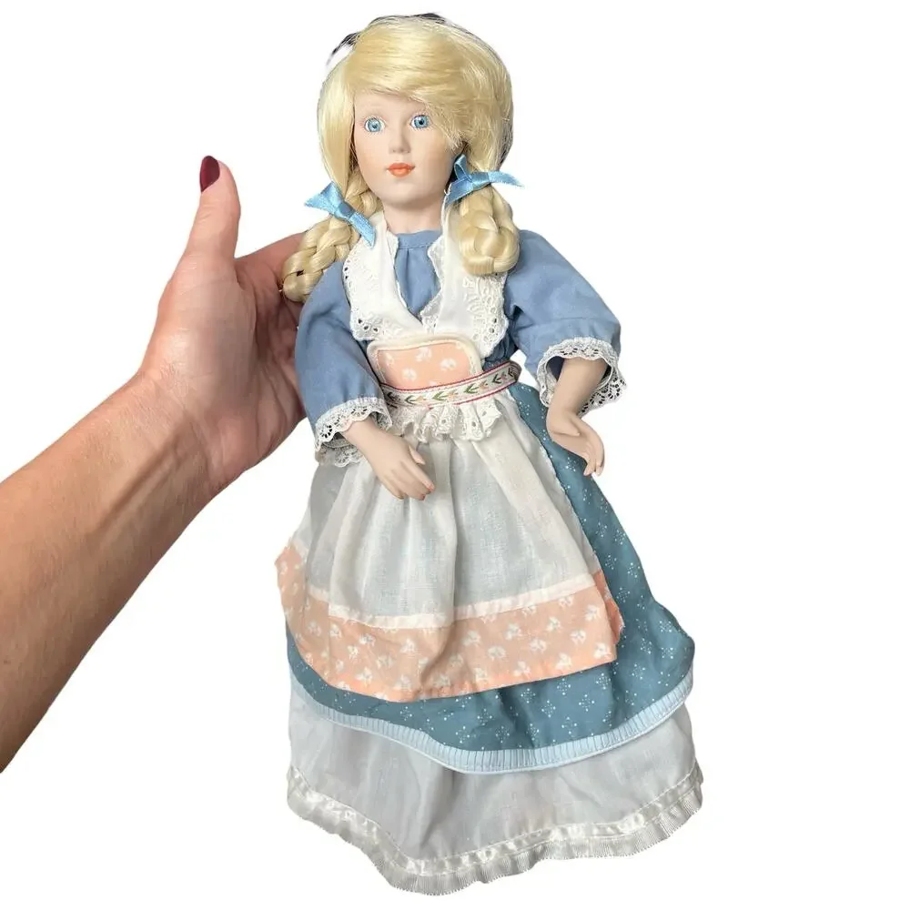 Lenox Hannah The Little Dutch Maiden Doll Vtg 1990 Children of the World READ